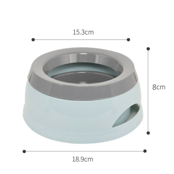 Dog Water Bowl Traveling Car Bowl Anti-skid Splash-proof And Non-wet Mouth Pet Products - Image 3