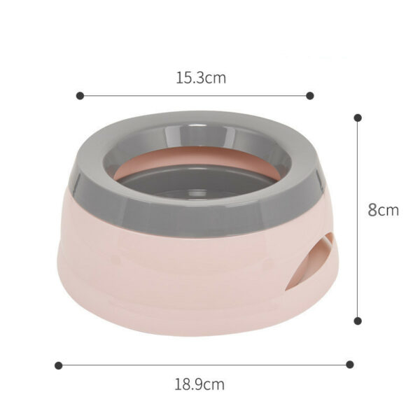 Dog Water Bowl Traveling Car Bowl Anti-skid Splash-proof And Non-wet Mouth Pet Products - Image 5