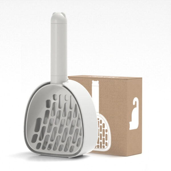 Cat Litter Scoop Plastic Cats Poop Scoop With Base Pets Cleanning Tool Cat Toilet Products Durable Litter Box Cleaner Shovel Pet Products - Image 8