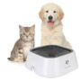 1.5L Anti-Spill Slow Feeder Pet Water Bowl – Cat & Dog Dispenser Fountain, Durable ABS & PP