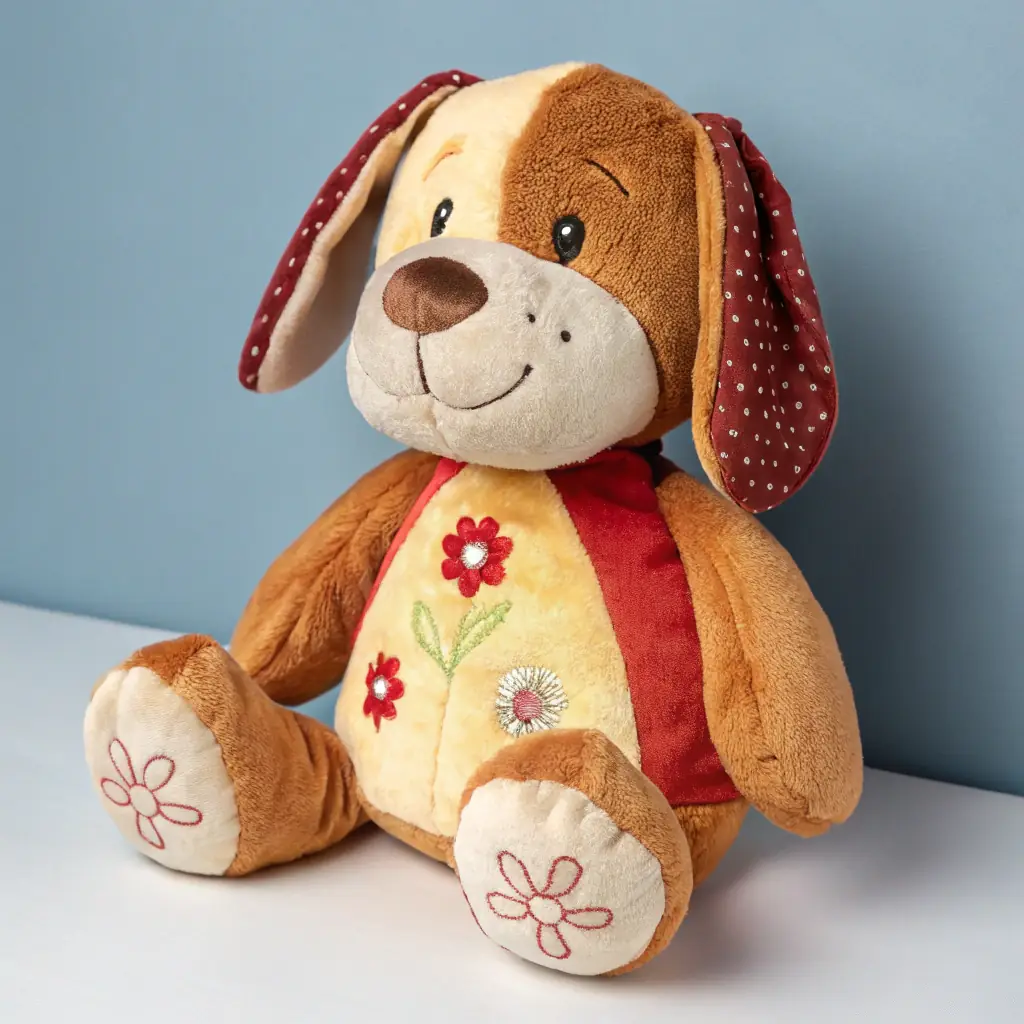Squeaky Plush Dog Toy
